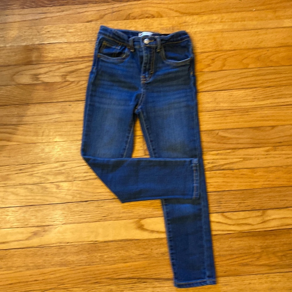 Girls 720 high rise skinny jeans - size 8 - dark rinse.